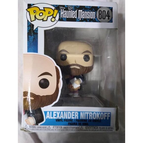 Funko POP! Disney - The Haunted Mansion Vinyl Figure - ALEXANDER NITROKOFF #804 - Picture 1 of 3